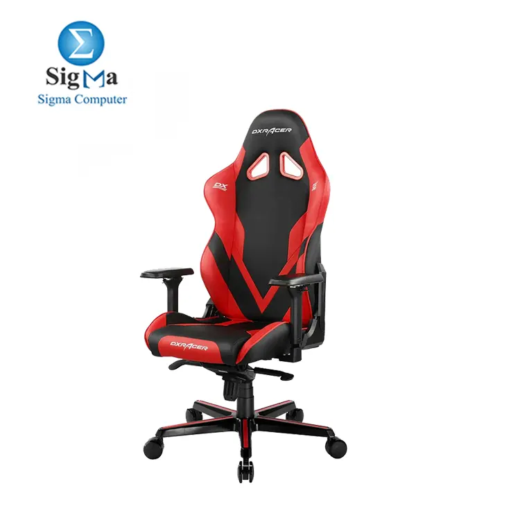 DXRacer Gladiator Series Modular Gaming Chair D8200 - Black   Red  The Seat Cushion Is Removable  GC-G001-NR-B2-423